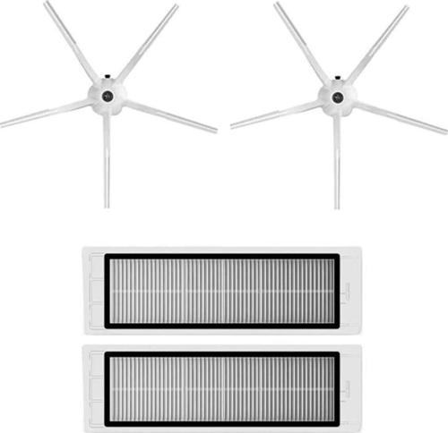 Roborock Q5+ Robot Süpürge Uyumlu 4'lü Yedek Parça Seti