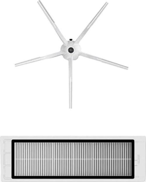 Roborock S5 Max Robot Süpürge Uyumlu 2'li Yedek Parça Seti