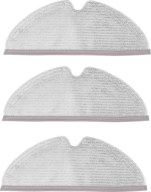 Roborock S5 Max Robot Süpürge Uyumlu 3'lü Mop Bezi