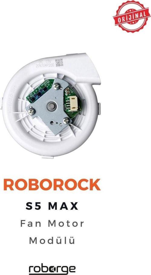 Roborock S5 Max Robot Süpürge Uyumlu Fan Motor Modülü - Orijinal Ürün