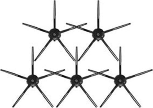 Roborock S6 Robot Süpürge Uyumlu 5'li Yan Fırça - Yedek Parça Seti