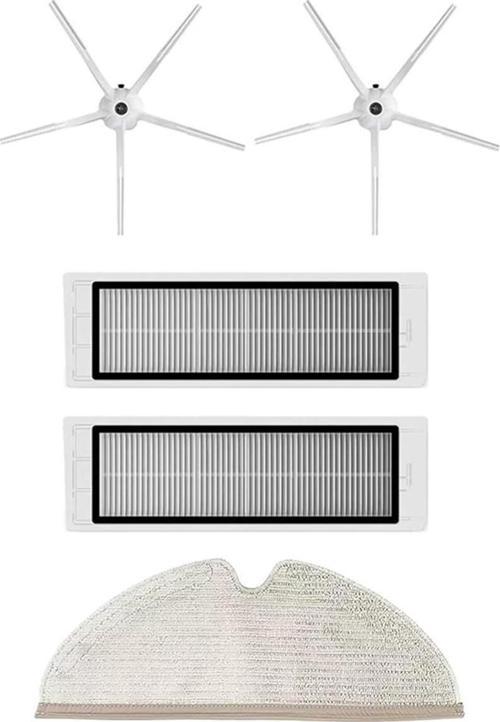 Roborock S5 Max Robot Süpürge Uyumlu 5'li Yedek Parça Seti