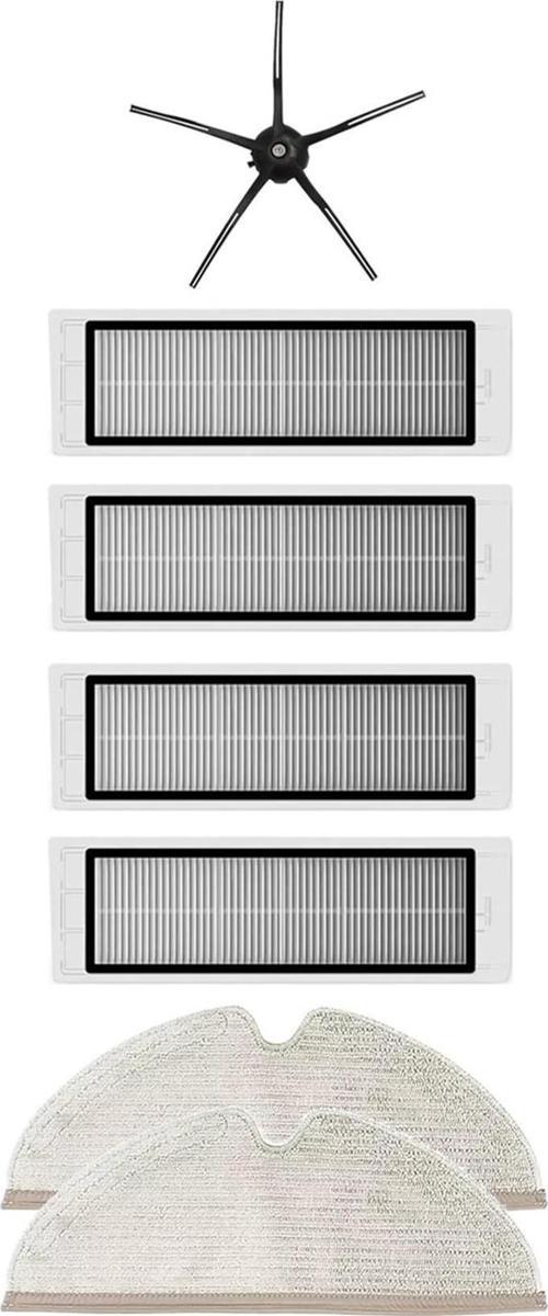 Roborock S5 Max Robot Süpürge Uyumlu 7'li Yedek Parça Seti