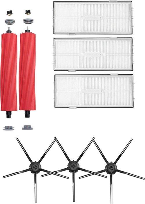 Roborock S7 Max V Robot Süpürge Uyumlu 8'li Yedek Parça Seti