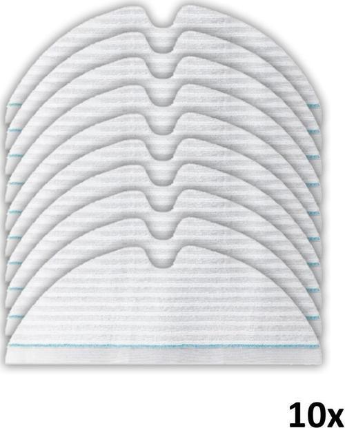 Roborock S6 Pure Robot Süpürge Uyumlu 10'lu Tek Kullanımlık Mop Bezi