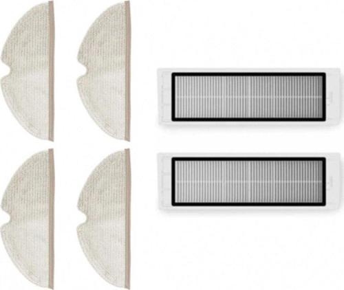 Roborock S6 Pure Robot Süpürge Uyumlu 6'lı Yedek Parça Seti