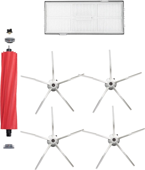 Roborock S7 MaxV Plus Robot Süpürge Uyumlu 6'lı Yedek Parça Seti