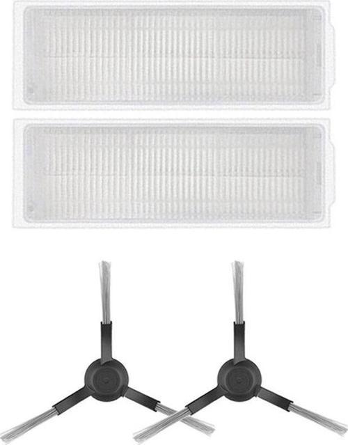 Viomi V2 Pro Robot Süpürge Uyumlu 4'lü Yedek Parça Seti