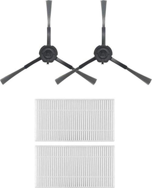 Viomi V5 Pro Robot Süpürge Uyumlu 4'li Yedek Parça Seti