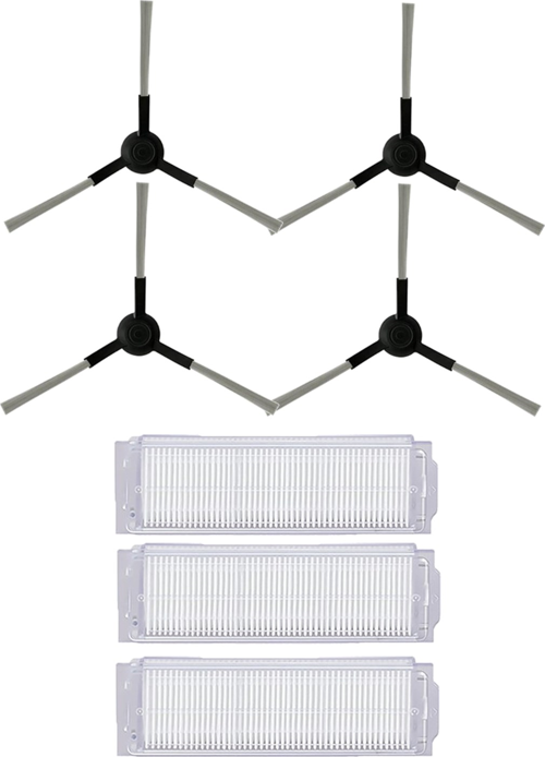 Xiaomi S10 (B106GL) Robot Süpürge Uyumlu 7'li Yedek Parça Seti