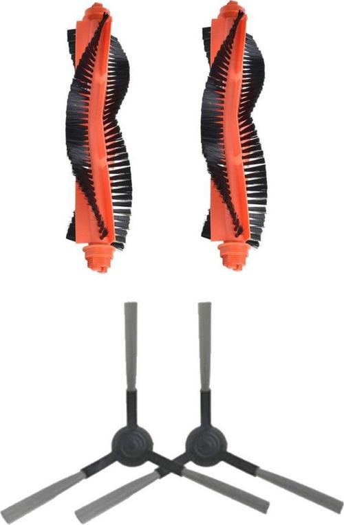 Xiaomi Mop Pro (STYTJ02YM) Robot Süpürge Uyumlu 4'lü - Yedek Parça Seti