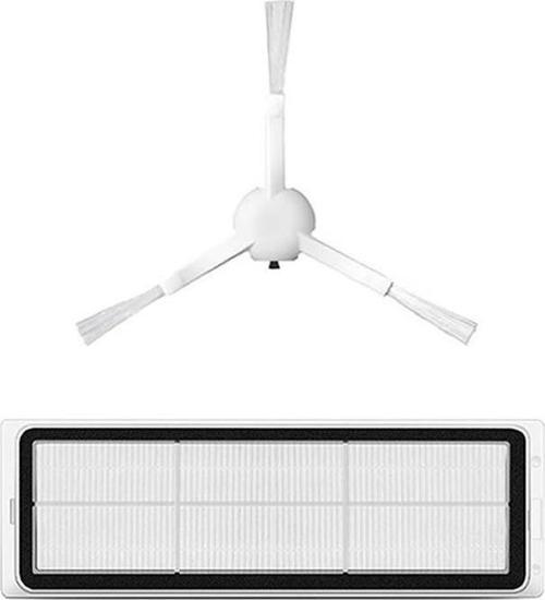 Xiaomi Robot Vacuum S10+ (B105) Robot Süpürge Uyumlu 2'li Yedek Parça Seti