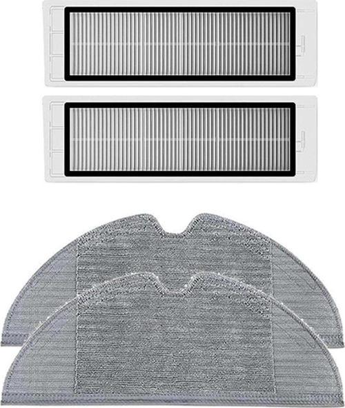 Xiaomi Trouver LDS Robot Süpürge Uyumlu 4'lü Yedek Parça Seti