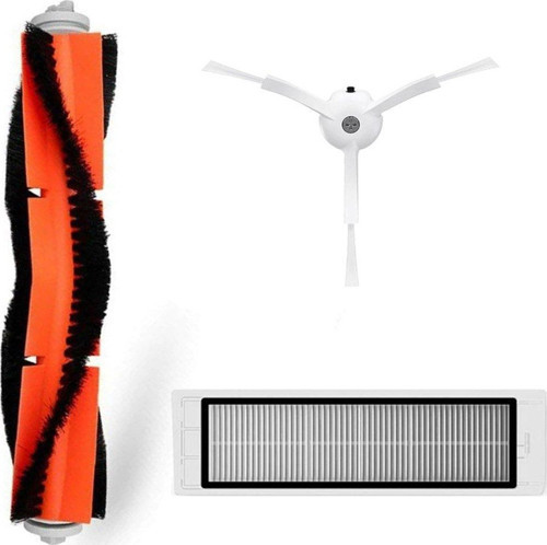 Xiaomi Vacuum Cleaner (Global) (SDJQR02RR) Robot Süpürge Uyumlu 3'lü Yedek Parça Seti
