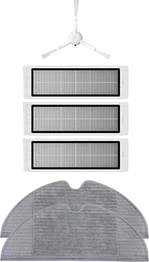 Xiaomi Vacuum Mop 1C (STYTJ01ZHM) Robot Süpürge Uyumlu 6'lı Yedek Parça Seti