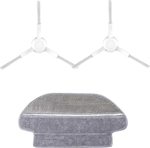 Xiaomi S10 (B106GL) Robot Süpürge Uyumlu 3'lü Yedek Parça Seti