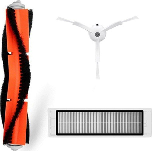 Xiaomi Vacuum Cleaner 1S (SDJQR03RR) Robot Süpürge Uyumlu 3'lü Yedek parça Seti