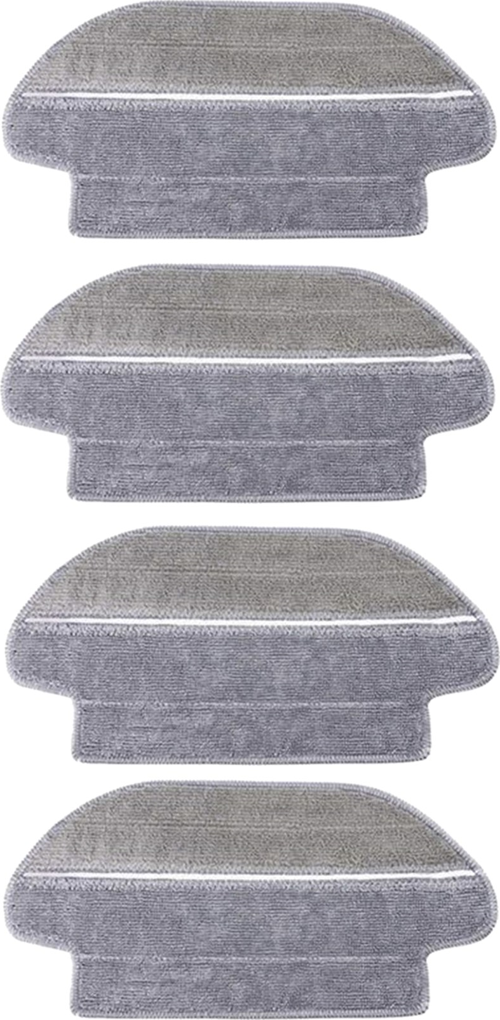 Xiaomi S10 (B106GL) Robot Süpürge Uyumlu 4'lü Mop Bezi Seti