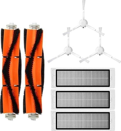 Xiaomi Vacuum Mop 1C (STYTJ01ZHM) Robot Süpürge Uyumlu 8'li Yedek Parça Seti