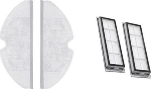 Xiaomi Vacuum Mop 1C (STYTJ01ZHM) Robot Süpürge Uyumlu 4'lü Yedek Parça Seti
