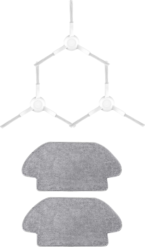 Xiaomi S10 (B106GL) Robot Süpürge Uyumlu 5'li Yedek Parça Seti