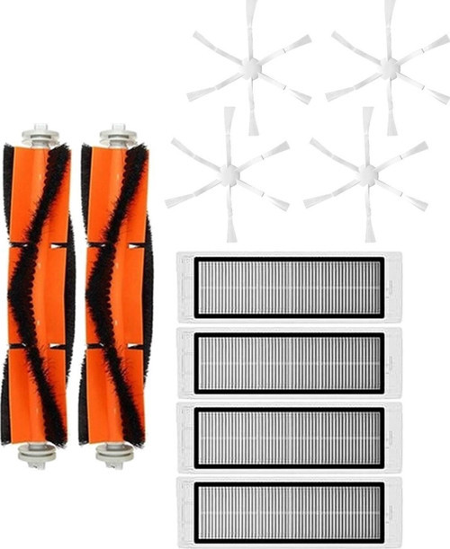 Xiaomi Vacuum Mop 2 (STYTJ03ZHM) Robot Süpürge Uyumlu 10'lu Yedek Parça Seti
