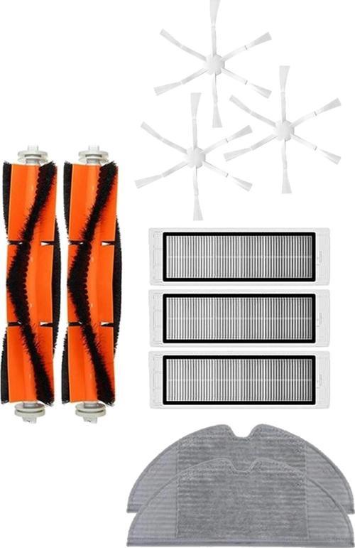 Xiaomi Vacuum Mop 2 (STYTJ03ZHM) Robot Süpürge Uyumlu 10'lu Yedek Parça Seti