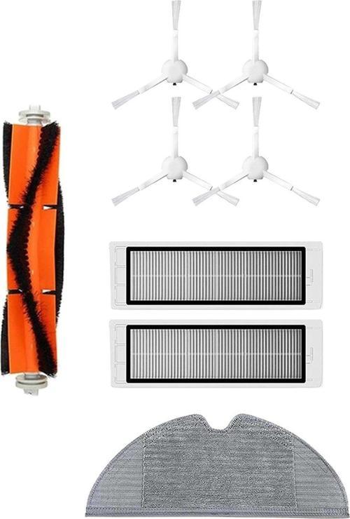 Xiaomi Trouver LDS Robot Süpürge Uyumlu 8'li Yedek Parça Seti