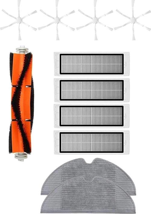 Xiaomi Vacuum Mop 2 (STYTJ03ZHM) Robot Süpürge Uyumlu 11'li Yedek Parça Seti