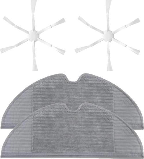 Xiaomi Vacuum Mop 2 (STYTJ03ZHM) Robot Süpürge Uyumlu 4'lü Yedek Parça Seti