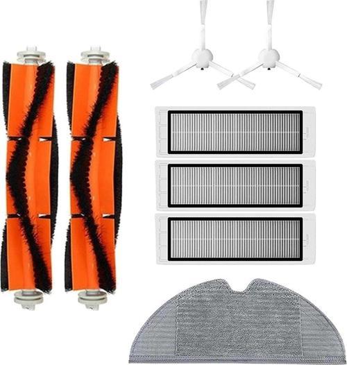 Xiaomi Trouver LDS Robot Süpürge Uyumlu 8'li Yedek Parça Seti