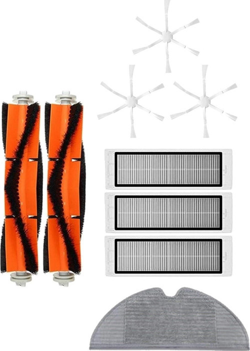 Xiaomi Vacuum Mop 2 (STYTJ03ZHM) Robot Süpürge Uyumlu 9'lu Yedek Parça Seti