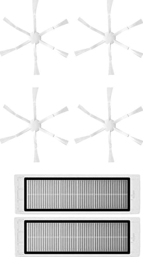 Xiaomi Vacuum Mop 2 (STYTJ03ZHM) Robot Süpürge Uyumlu 6'lı Yedek Parça Seti