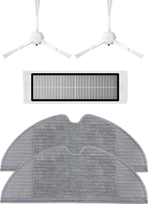 Xiaomi Vacuum Mop 1C (STYTJ01ZHM) Robot Süpürge Uyumlu 5'li Yedek Parça Seti