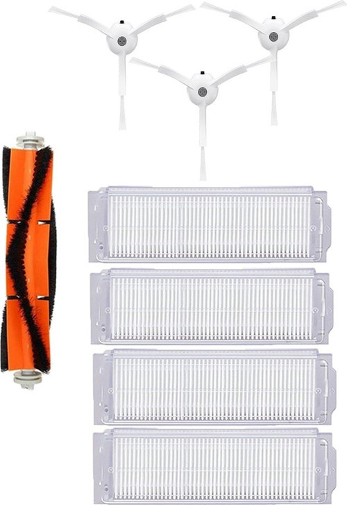 Xiaomi Vacuum Mop 2 Pro (MJST1SHW) Robot Süpürge Uyumlu 8'li Yedek Parça Seti