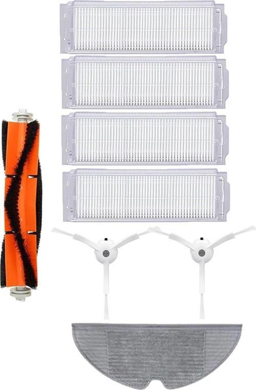 Xiaomi Vacuum Mop 2 Pro (MJST1SHW) Robot Süpürge Uyumlu 8'li Yedek Parça Seti