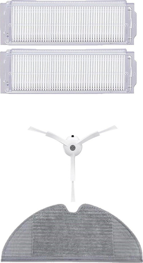 Xiaomi Vacuum Mop 2 Pro (MJST1SHW) Robot Süpürge Uyumlu 4'lü Yedek Parça Seti