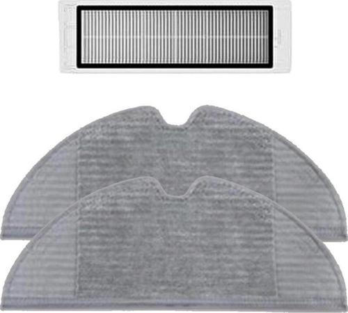 Xiaomi Vacuum Mop 2C (XMSTJQR2C) Robot Süpürge Uyumlu 3'lü Yedek Parça Seti