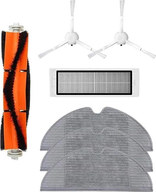 Xiaomi Vacuum Mop 2 (STYTJ03ZHM) Robot Süpürge Uyumlu 7'li Yedek Parça Seti