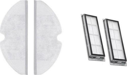 Xiaomi Vacuum Mop 2C (XMSTJQR2C) Robot Süpürge Uyumlu 4'lü Yedek Parça Seti