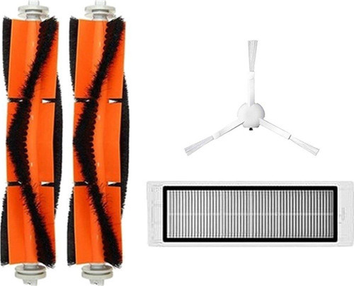 Xiaomi Vacuum Mop 2C (XMSTJQR2C) Robot Süpürge Uyumlu 4'lü Yedek Parça Seti