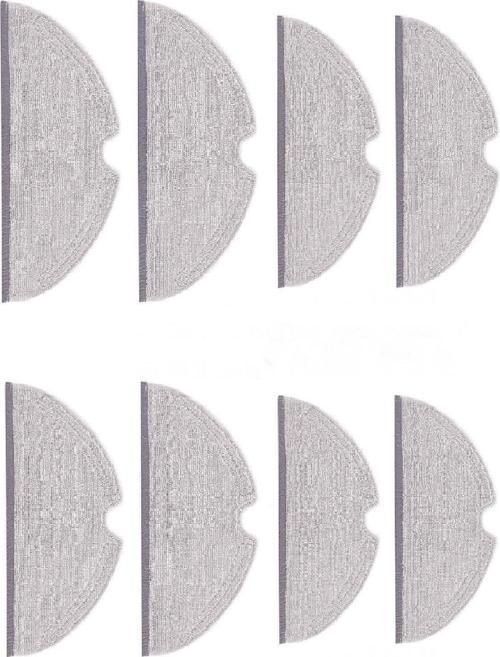 Xiaomi Vacuum Mop 2 Pro + (STYTJ02ZHM) Robot Süpürge Uyumlu 8'li Mop Bezi