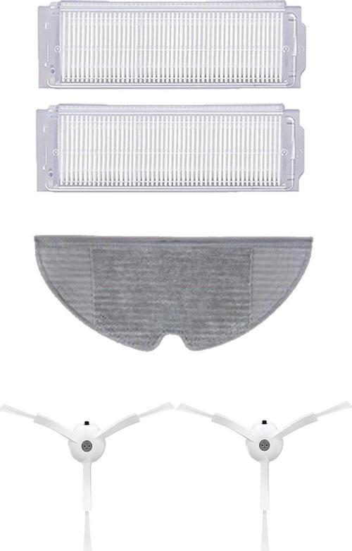 Xiaomi Vacuum Mop 2 Pro (MJST1SHW) Robot Süpürge Uyumlu 5'li Yedek Parça Seti