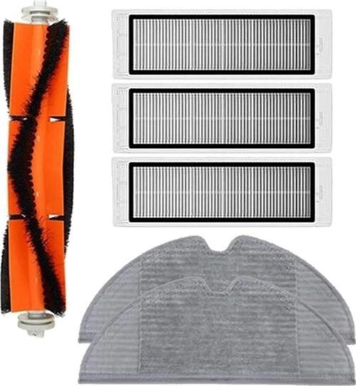 Xiaomi Vacuum Mop 2C (XMSTJQR2C) Robot Süpürge Uyumlu 6'lı Yedek Parça Seti