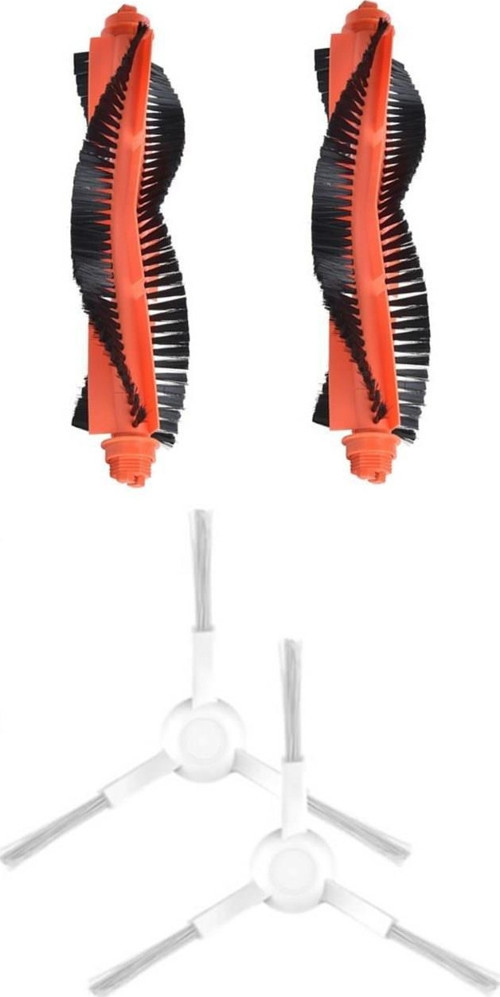 Xiaomi Vacuum Mop 2S (XMSTJQR2S) Robot Süpürge Uyumlu 4'lü - Yedek Parça Seti
