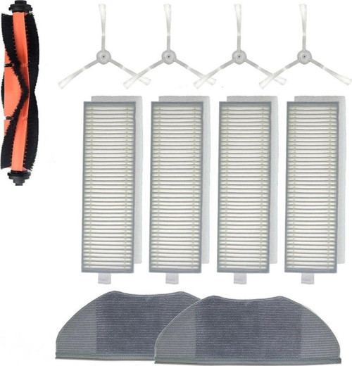 Xiaomi Vacuum Mop 2in1 Essential (MJSTG1) Robot Süpürge Uyumlu 11'li Yedek Parça Seti