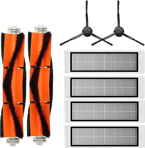 Xiaomi Vacuum Mop 2 Ultra (STYTJ05ZHMHW) Robot Süpürge Uyumlu 8'li Yedek Parça Seti