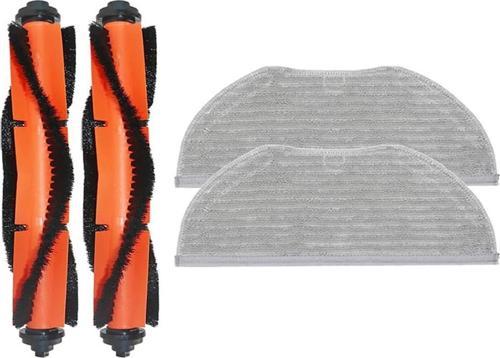 Xiaomi Vacuum Mop 2in1 Essential (MJSTG1) Robot Süpürge Uyumlu 4'lü Yedek Parça Seti