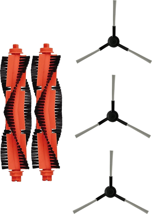 Xiaomi Vacuum Mop 2S (XMSTJQR2S) Robot Süpürge Uyumlu 5'li Yedek Parça Seti