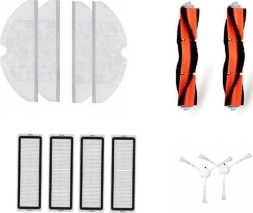 Xiaomi Vacuum Mop 2C (XMSTJQR2C) Robot Süpürge Uyumlu 12'li Anafırça- Yedek Parça Seti